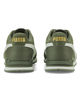 Immagine di PUMA - Sneakers da uomo verde e bianca in VERA PELLE con dettagli oro e soletta in memory foam - ST RUNNER V3 SD