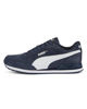 Immagine di PUMA - Sneakers da uomo blu e bianca in VERA PELLE con soletta in memory foam - ST RUNNER V3 SD