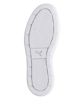 Immagine di PUMA - Sneakers bianca e rosa in VERA PELLE con dettagli argento e suola alta, numerata 36/39 - KARMEN L JR
