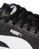 Immagine di PUMA - Sneakers nera glitter e bianca con suola alta e soletta in memory foam, numerata 36/39 - KARMEN GLITZ JR