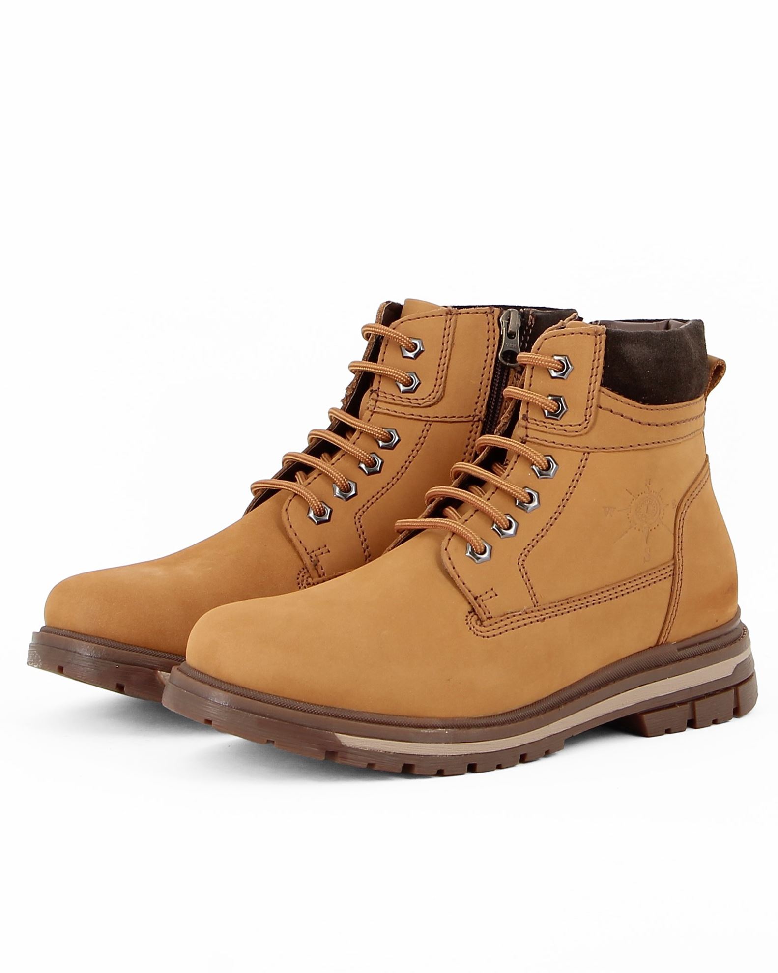 Sneakers alte grigie da uomo con zip laterale Glams