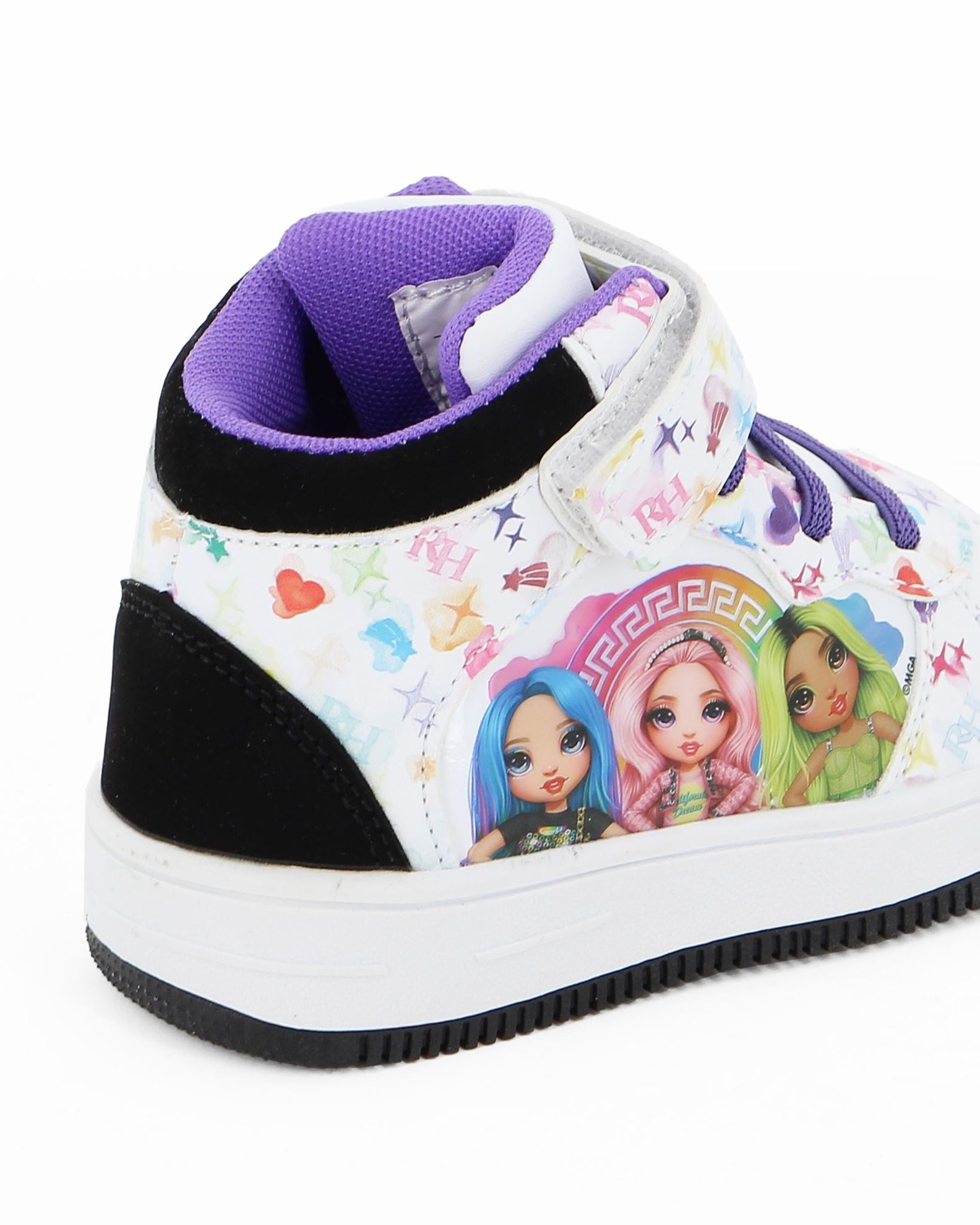 Sneakers Luminose Elsa Shoes Per Bambina – Rosa E Viola, Chiusura A Strappo, Traspiranti E Antiscivolo