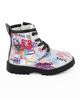 Immagine di RAINBOW - Anfibio da bambina iridescente con dettagli neri e zip laterale, numerata 25/30