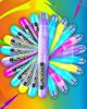 Immagine di RAINBOW - Anfibio da bambina iridescente con dettagli neri e zip laterale, numerata 25/30