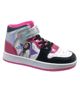 Immagine di CHARLOTTEM - Sneakers alta da bambina rosa e bianca con dettagli metallizzati e strappo, numerata 27/34