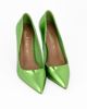 Immagine di MISS GLOBO - Décolleté specchiata verde con sottopiede in VERA PELLE - tacco 10,5