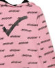 Immagine di GIVOVA - BIMBA COMPLETO TUTA FELPATA ROSA, CON CAPPUCCIO
