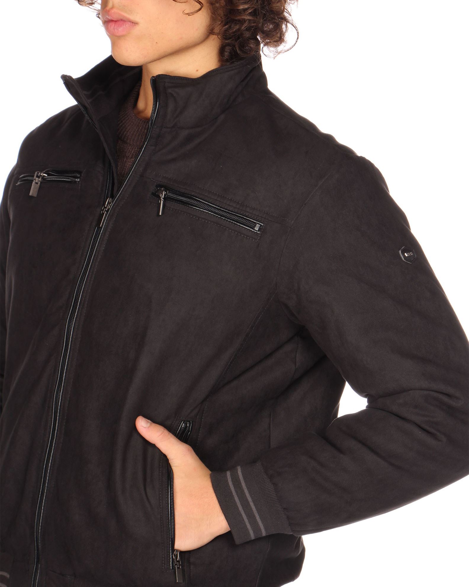 Giacca Donna Dainetto Elegante Con Cappuccio - In Tessuto Scamosciato, Zip, Stile Casual | Per Primavera/autunno, Abbinamento Versatile