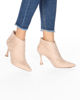Immagine di MISS GLOBO - Tronchetto beige scamosciato a punta, con zip posteriore - tacco 8,5