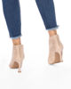 Immagine di MISS GLOBO - Tronchetto beige scamosciato a punta, con zip posteriore - tacco 8,5