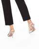 Immagine di MISS GLOBO - Slingback argento con sottopiede in VERA PELLE -  tacco 8,5