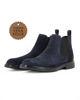 Immagine di ON SPIRIT - Beatles da uomo blu scamosciato in VERA PELLE