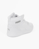 Immagine di PUMA - Sneakers alta bianca con soletta in memory foam, numerata 35,5/39 - REBOUND JOY JR