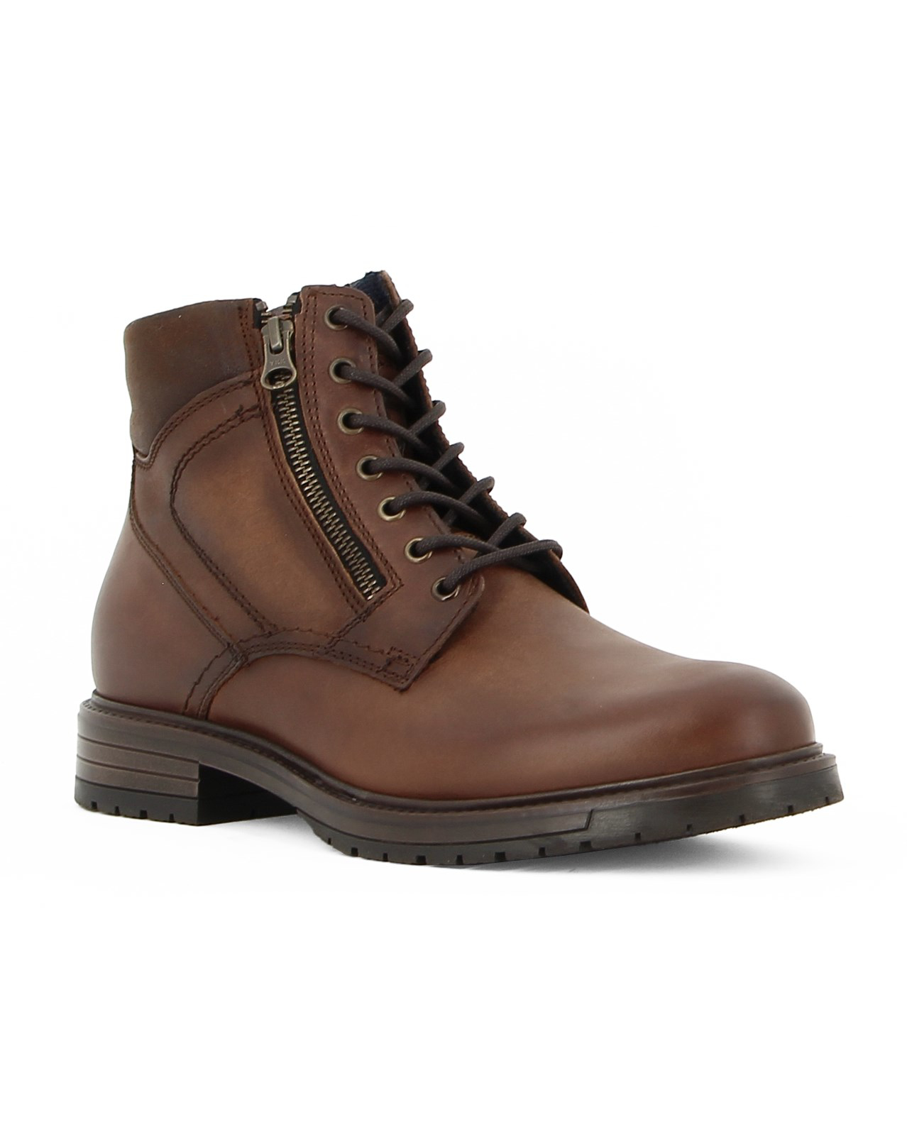 Rieker Emery - Scarpe Da Ginnastica Uomo In Pelle, Con Zip Laterale E Lacci - 4