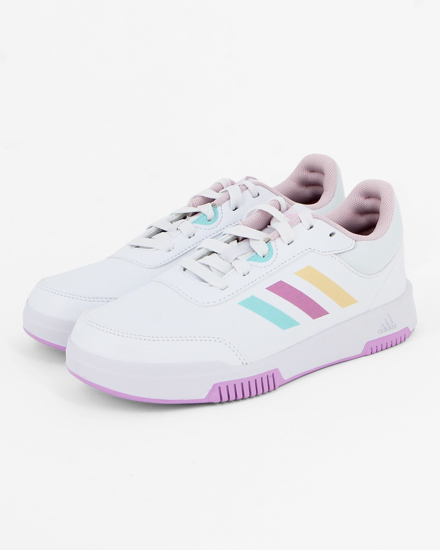 Immagine di ADIDAS - Sneakers bianca e rosa con dettagli colorati, numerata 36,5/39,5 - TENSAUR SPORT 2.0 K