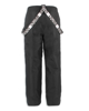 Immagine di BRUGI - Pantalone da sci nero impermeabile traspirante idrorepellente antivento con bretelle regolabili uomo