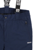Immagine di BRUGI - Pantalone da sci blu impermeabile traspirante idrorepellente antivento con bretelle regolabili uomo