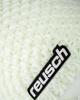 Immagine di REUSCH - Berretto bianco con fodera interna in pile e pon pon azzurro e rosa - ELIAS