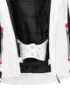 Immagine di BRUGI - Tuta da sci donna bianca e nera impermeabile traspirante idrorepellente antivento