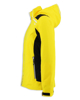 Immagine di BRUGI - Tuta da sci donna gialla e nera impermeabile traspirante idrorepellente antivento
