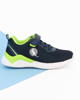 Immagine di CANGURO - Sneakers blu e verde con strappo e lacci,numerata 30/35