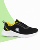 Immagine di CANGURO - Sneakers nera e gialla con lacci,numerata 36/39