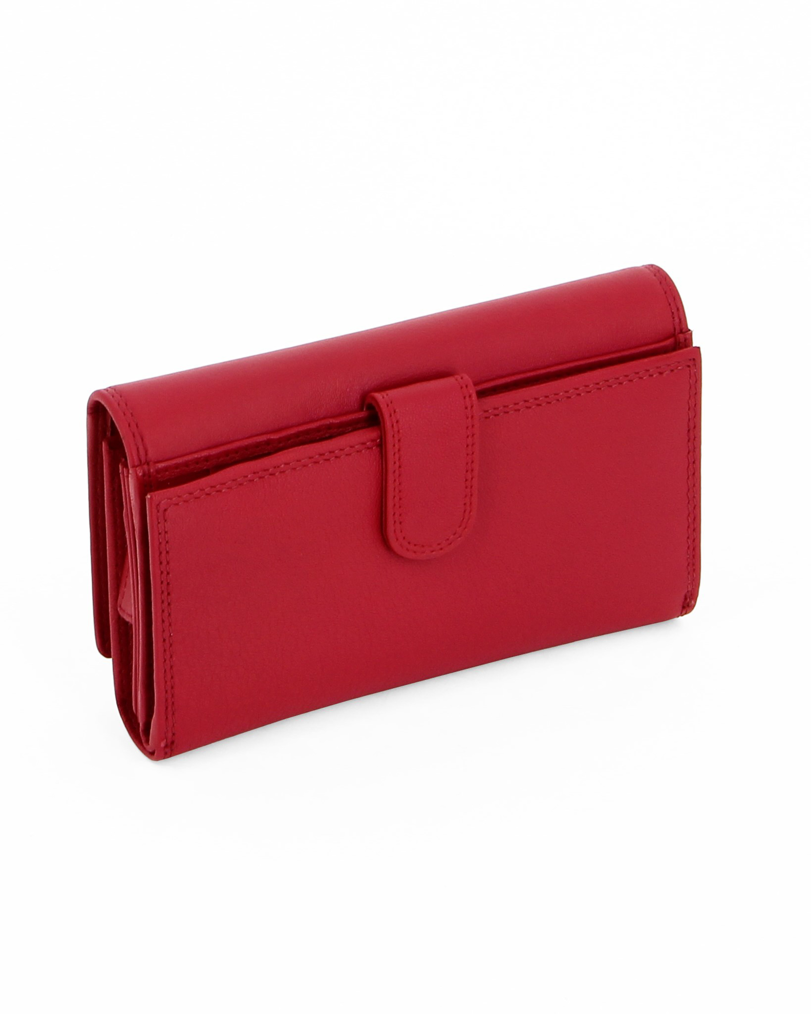 Portafoglio Uomo Akzent Con Portamonete – Rosso, 12x9x2 Cm, 10 Scomparti Per Carte - 3