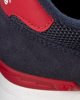 Immagine di NEW BALANCE - Sneakers da uomo blu e rossa con tomaia in VERA PELLE