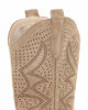 Immagine di ZOE - Texano beige in camoscio, traforato - tacco  7 cm