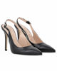 Immagine di MISS GLOBO - Slingback nero in VERA PELLE con tacco 10 cm -  MADE IN ITALY