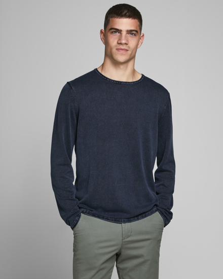 Immagine di JACK&JONES - MAGLIA MANICA LUNGA LEO KNIT CREW NECK