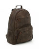Immagine di ZAINO UFFICIO MARRONE CARRERA CON PORTA NOTEBOOK INTERNO, TASCA FRONTALE E DUE ZIP - CARRERA LINEA CATCHER