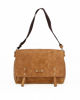 Immagine di DIVAS - Borsa marrone chiaro modello postina VERA PELLE, MADE IN ITALY