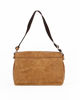 Immagine di DIVAS - Borsa marrone chiaro modello postina VERA PELLE, MADE IN ITALY