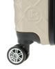 Immagine di BIAGIOTTI - TROLLEY CHAMPAGNE IN ABS E 4 RUOTE DOPPIE CON CERCHI LOGO
