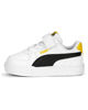 Immagine di PUMA - Sneakers da bambino bianca e nera con dettagli gialli, numerata 20/27 - CAVEN AC INF