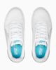 Immagine di PUMA - Sneakers bianca e argento con logo metallizzato , numerata 36/39 - CARINA 2.0 MERMAID JR