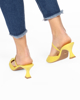 Immagine di MISS GLOBO - Décolleté slingback giallo glitter - tacco 6cm