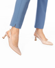 Immagine di MISS GLOBO - Décolleté slingback nude naplak MADE IN ITALY, sottopiede VERA PELLE - TACCO 6CM