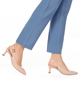 Immagine di MISS GLOBO - Décolleté slingback nude naplak MADE IN ITALY, sottopiede VERA PELLE - TACCO 6CM