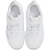 Immagine di NIKE - Sneakers da bambino in VERA PELLE bianca con strappo, numerata 28/35 - COURT BOROUGH LOW 2 PS