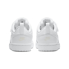 Immagine di NIKE - Sneakers da bambino in VERA PELLE bianca con strappo, numerata 28/35 - COURT BOROUGH LOW 2 PS