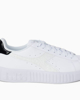 Immagine di DIADORA - Sneakers da donna bianca e nera con logo glitterato - STEP P TWINKLE