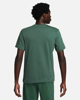 Immagine di NIKE - T shirt girocollo da uomo verde scuro con logo bianco