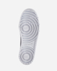 Immagine di NIKE - Sneakers alta in VERA PELLE bianca con strappo, numerata 35,5/40 - COURT BOROUGH MID 2 GS