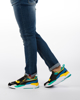 Immagine di PUMA - Sneakers da uomo nera e gialla con dettagli verdi e soletta in memory foam - X RAY 2 SQUARE SD
