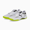 Immagine di PUMA - Scarpa da padel bianca e nera con suola giallo fluo - SOLARCOURT RCT