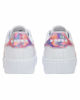 Immagine di DIADORA - Sneakers da bambina bianca con logo rosa e dettaglio posteriore fuchsia metallizzato, numerata 28/35 - GAME STEP PS