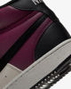 Immagine di NIKE - Sneakers alta da uomo bordeaux e bianca con dettagli neri - COURT VISION MID NN