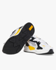 Immagine di PUMA - Sneakers da uomo bianca e nera con dettagli gialli con tomaia in mesh traspirante - RS Z REINVENTION